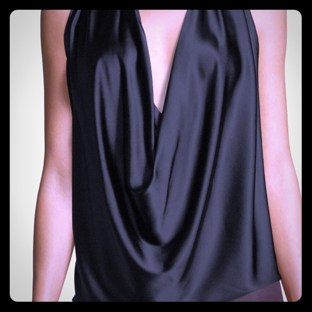Ramy Brook Harriet Halter convertble top